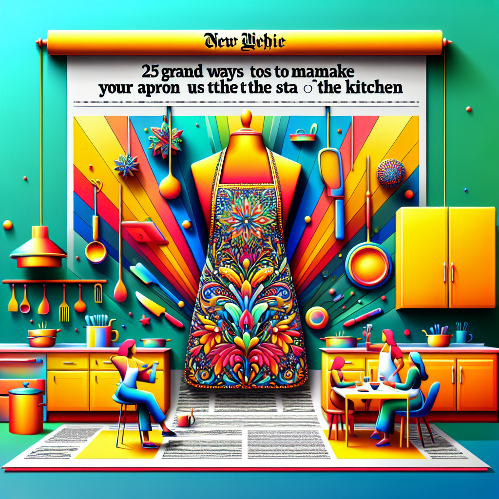 25 Grand Ways to Make Your Apron the Star of the Kitchen
