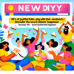 95% of Joyful Folks Play With Their Sandwich Every Day: Uncover the Secret Behind Their Happiness!